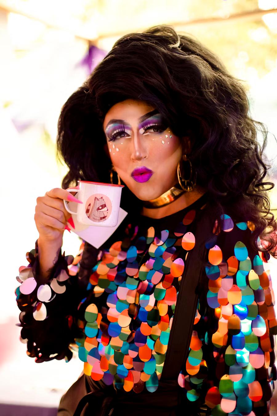 Drag queen – illusztráció